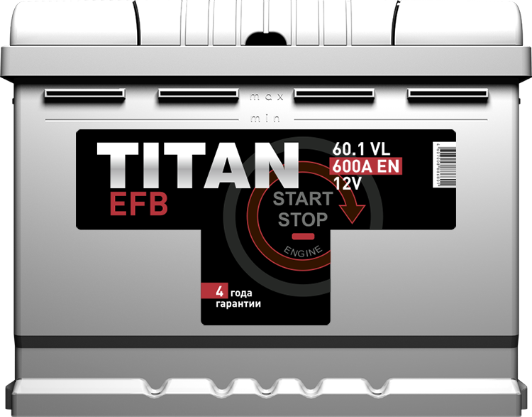 Аккумулятор автомобильный рязань. Аккумулятор Titan EFB 6ст-75.1 VL. Автомобильный аккумулятор Titan EFB 6ст-60.1 VL. Аккумулятор Титан 75 EFB. Аккумулятор Titan EFB 6ст75.