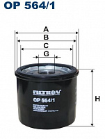 Фильтр масляный Filtron OP 564/1