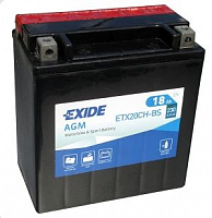 Exide ETX20CH-BS YTX16-BS