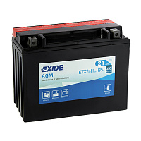 Exide ETX24HL-BS 12N18-3/3A/3B Y50-N18L-A/A1/A2/A3/AT YTX18L-BS