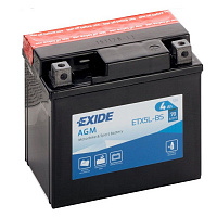Exide ETX5L-BS 12N5-3B YB5L-A/B YT5L-BS 12N5.5-3/3B