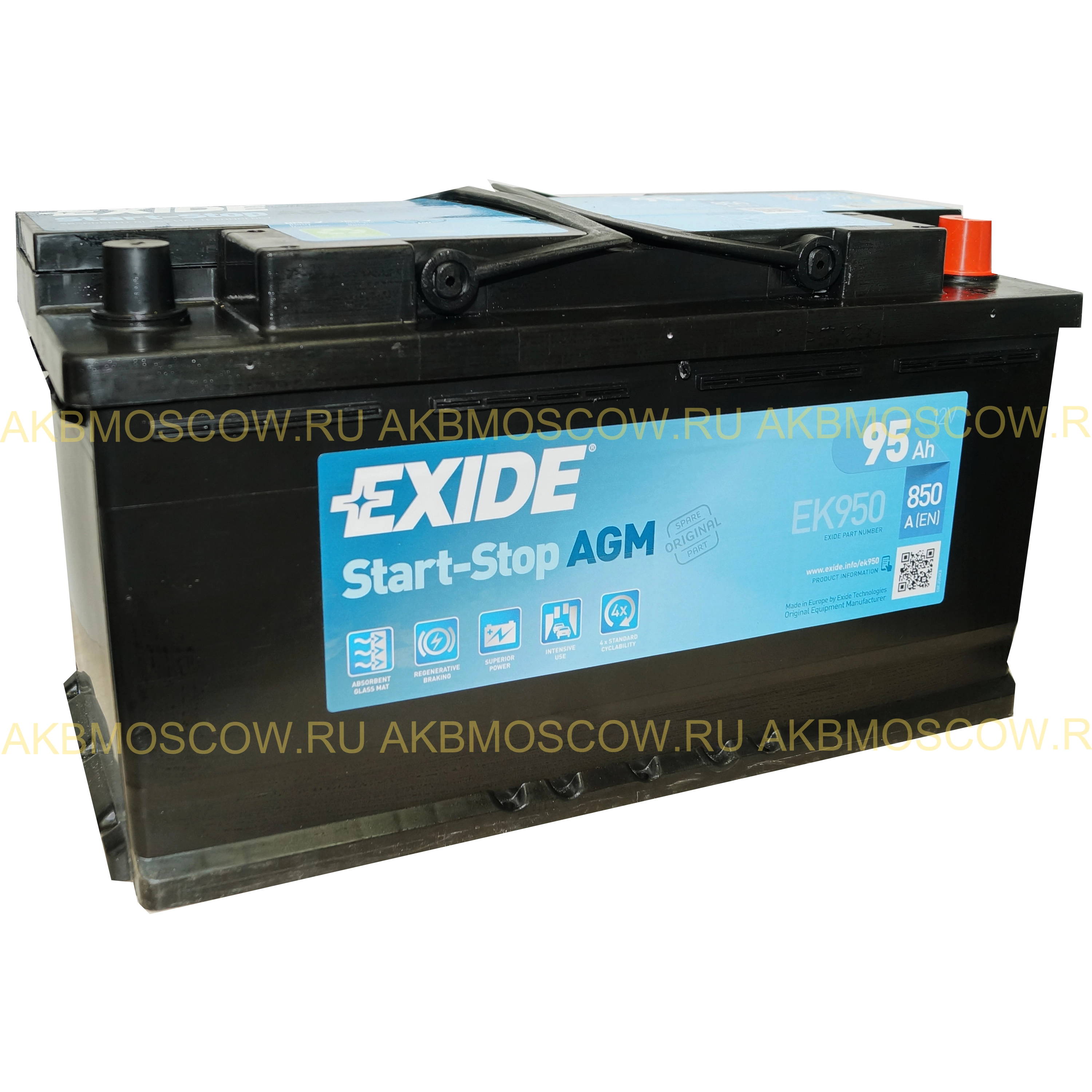 Аккумулятор 95ач. Аккумулятор Exide ek950. Аккумулятор Exide Ek 950 AGM. Аккумулятор Exide start stop ek950. Exide ek950 AGM аккумуляторная батарея.